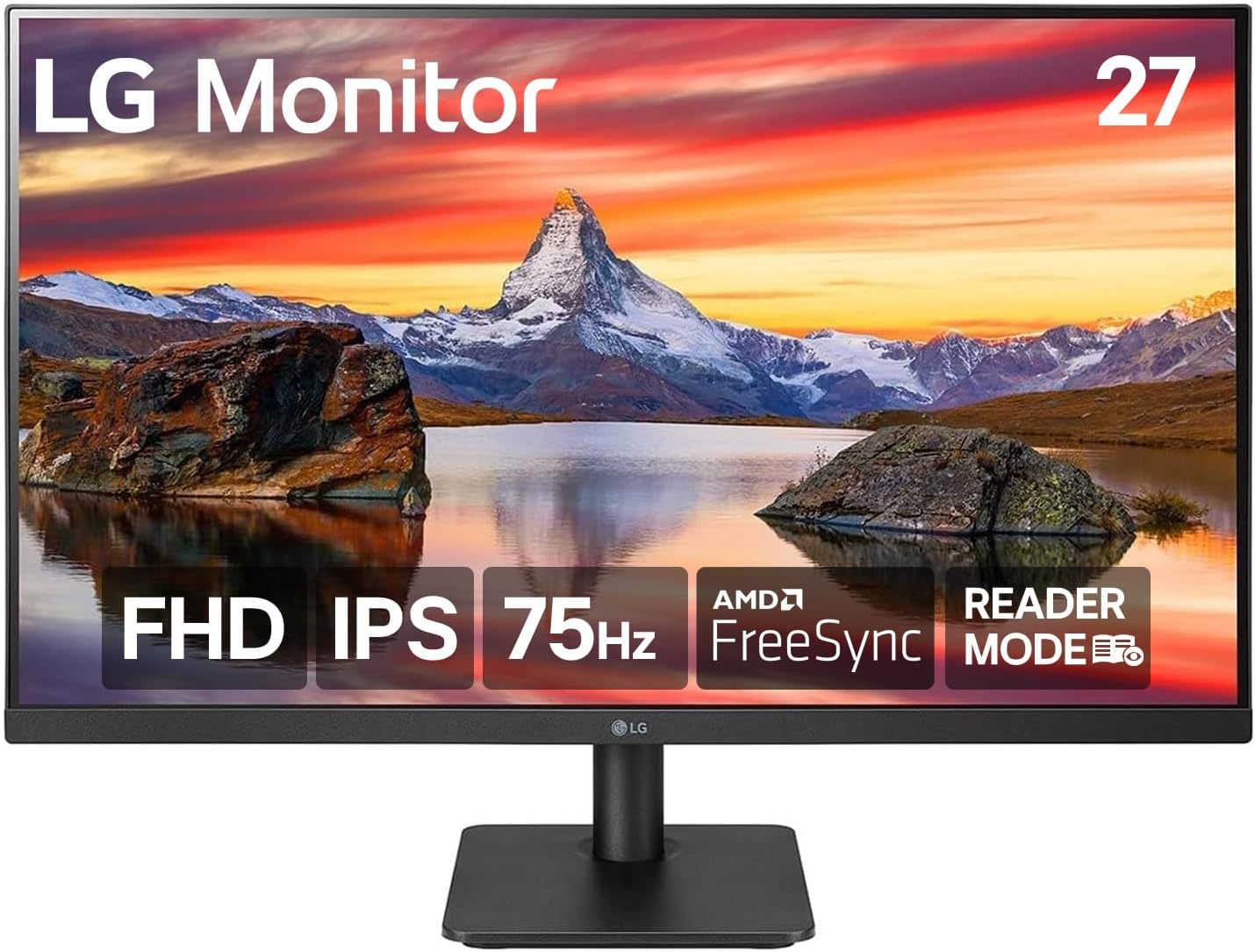 LG 24MR41A 23.8” Full HD IPS Monitor with AMD FreeSync and 100Hz Refresh Rate