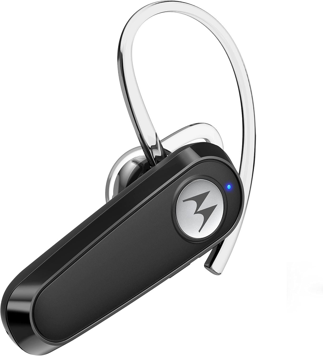 Motorola Bluetooth Earpiece - HK126 in-Ear Wireless Mono Headset for Clear Voice Calls - Lightweight, Comfortable Design - 8-Hour Talk Time, Voice Assistant Compatible, Connects to 2 Devices