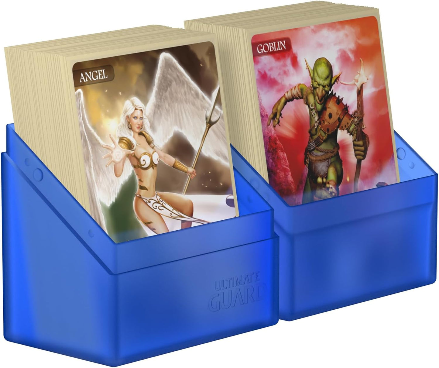 Ultimate Guard Boulder 100+ Classic, Deck Case for 100 Double-Sleeved TCG Cards, Onyx, Secure & Durable Storage for Trading Card Games, Soft-Touch Finish