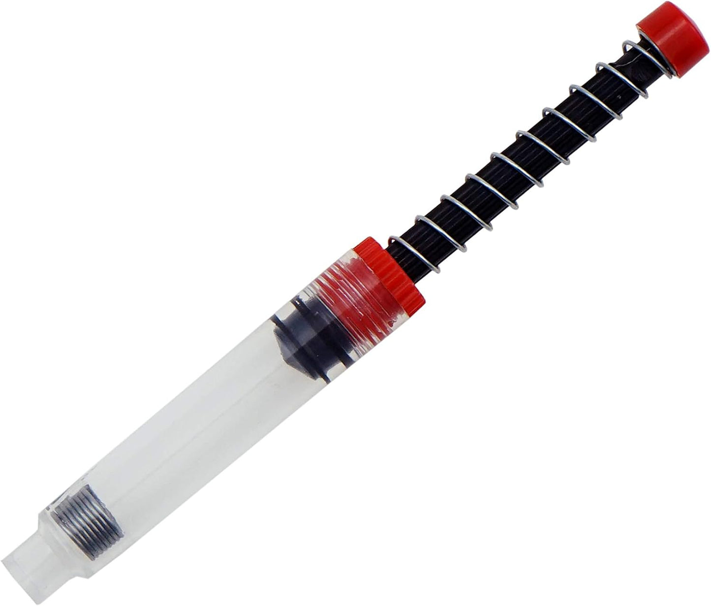 Asvine 5 Pack Fountain Pen Ink Syringe Filler, Spring Converter with Removable Blunt Needle Tip
