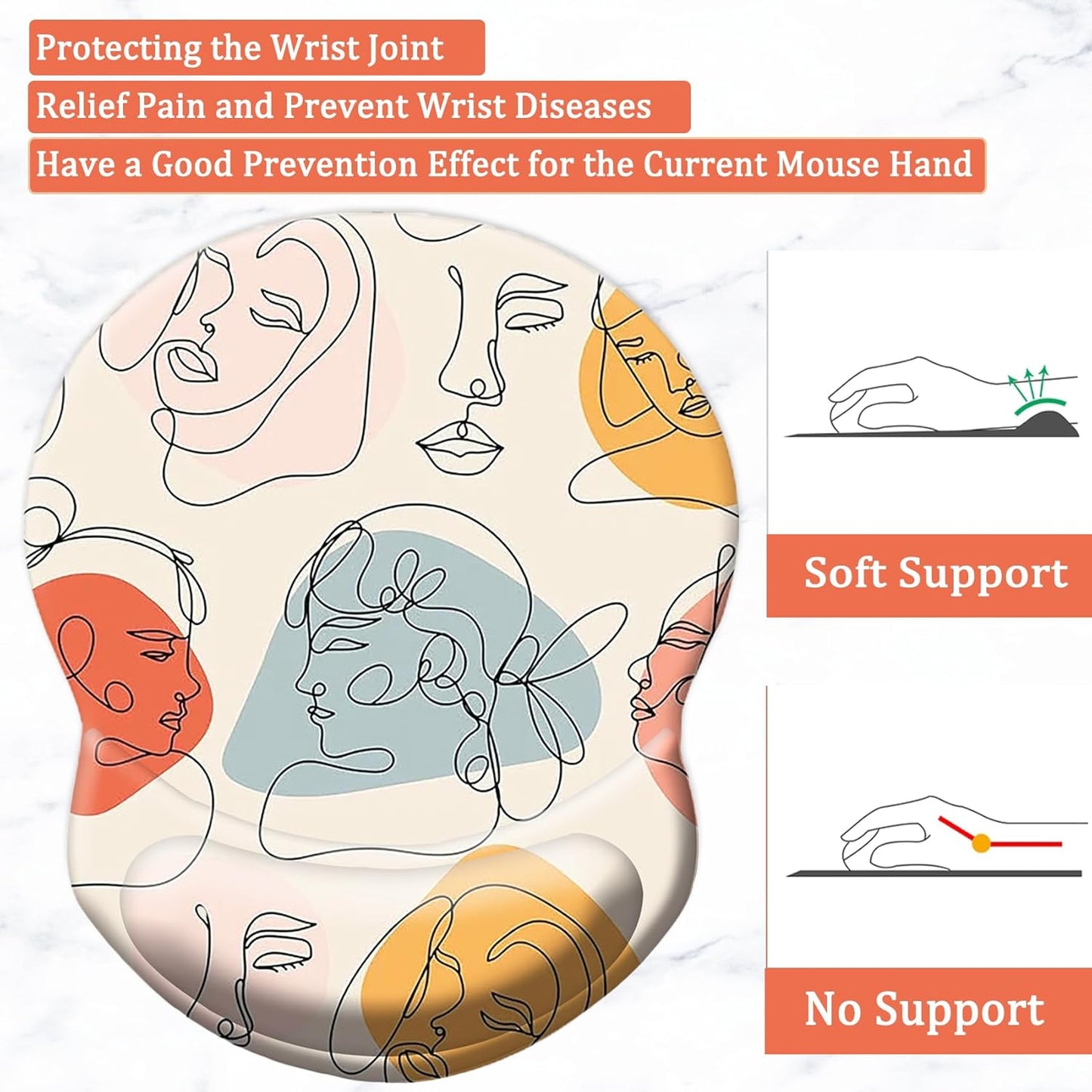 Purilite Select Ergonomic Mouse Pad