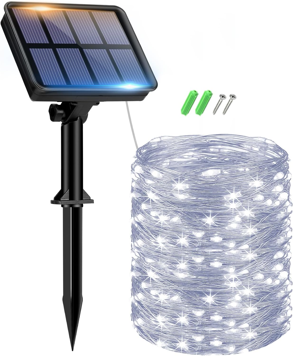 Purilite Select 2-Pack Solar Fairy String Lights