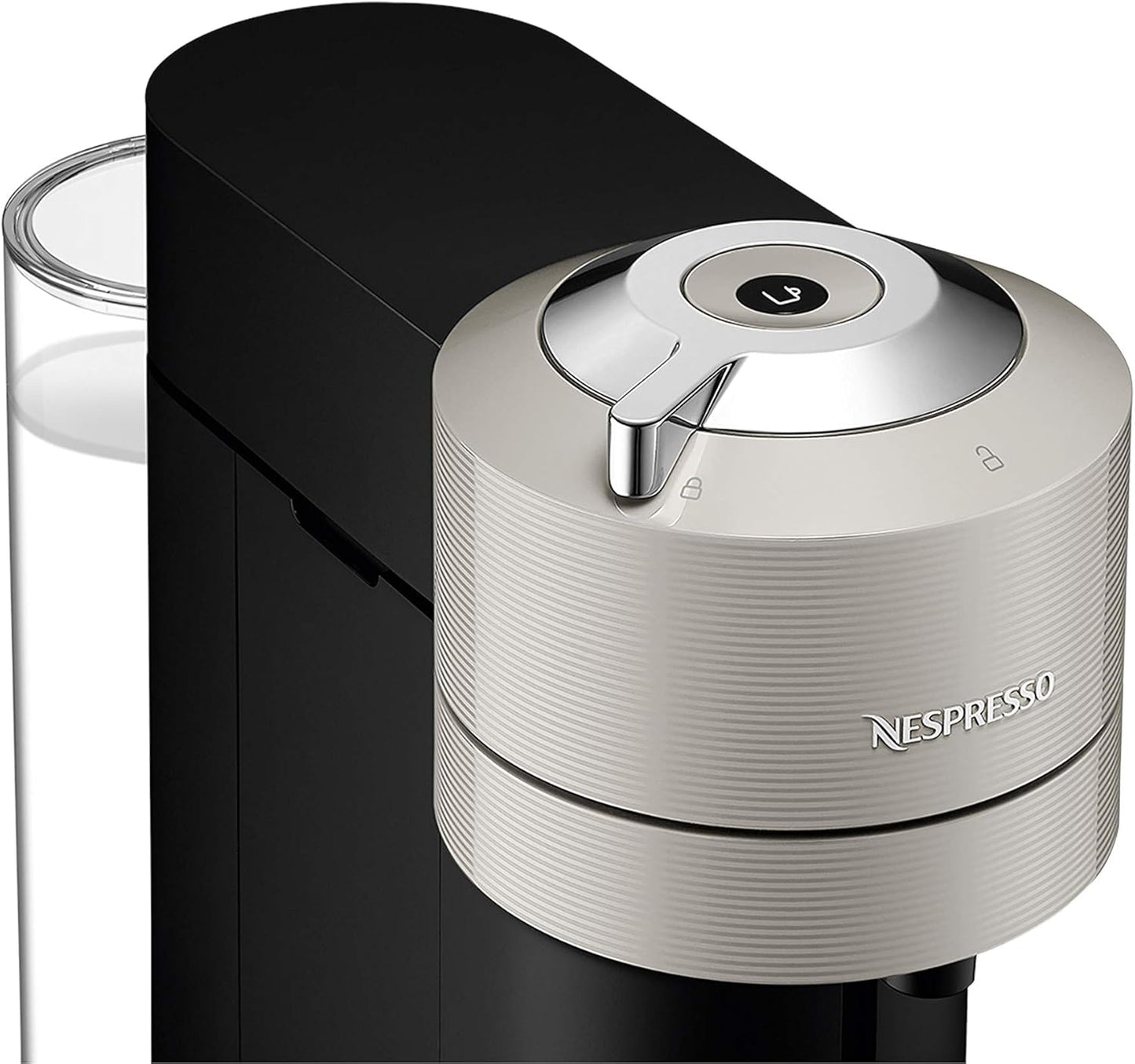 Nespresso Vertuo Next Coffee and Espresso Machine by Breville with Aeroccino Milk Frother - Light Grey