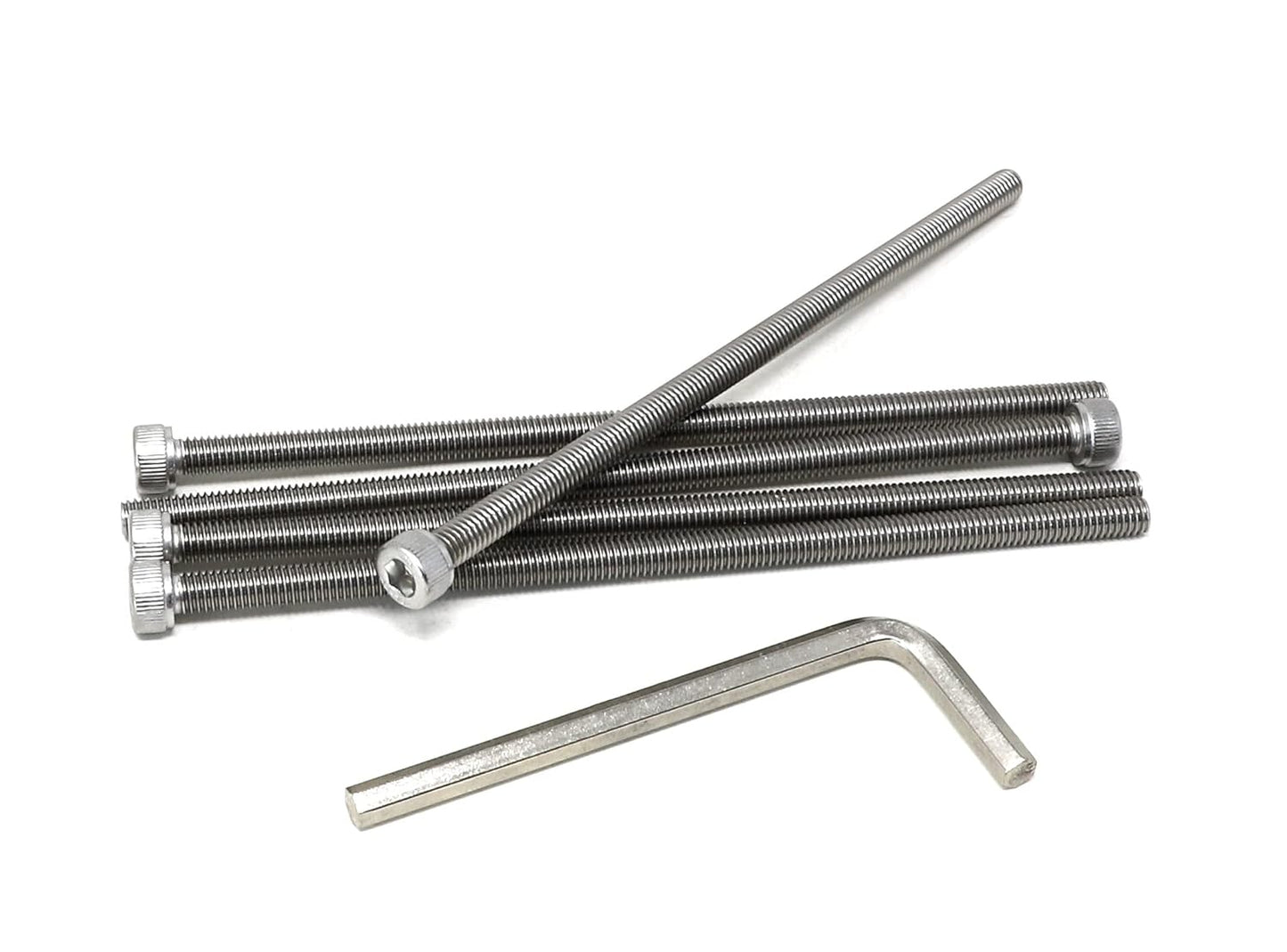iexcell 25 Pcs M6 x 20mm Thread Pitch 1 mm Stainless Steel 304 Hex Socket Head Cap Screws Bolts Kit