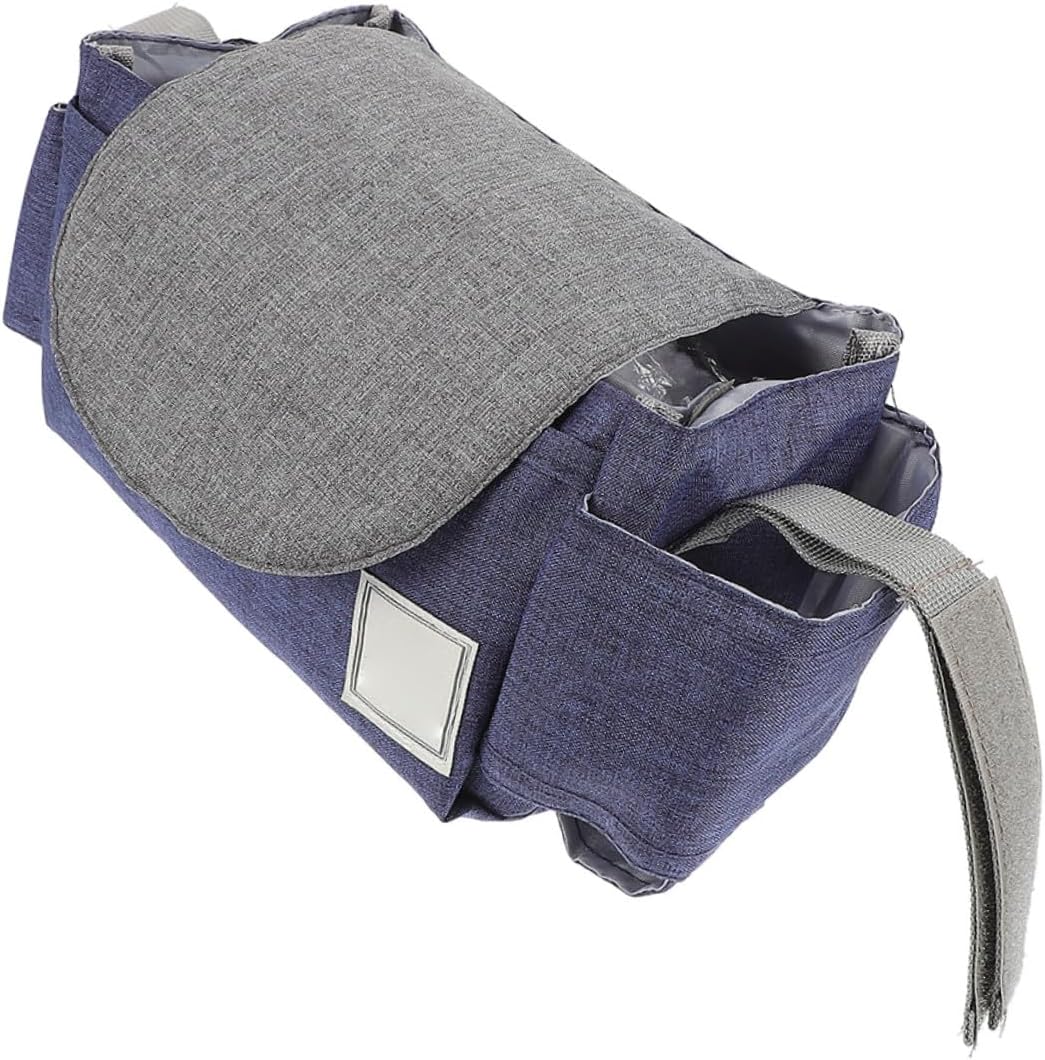 Yardwe 2pcs Diaper Pouch Stroller Hanging Organizer Storage Pouch for Supplies