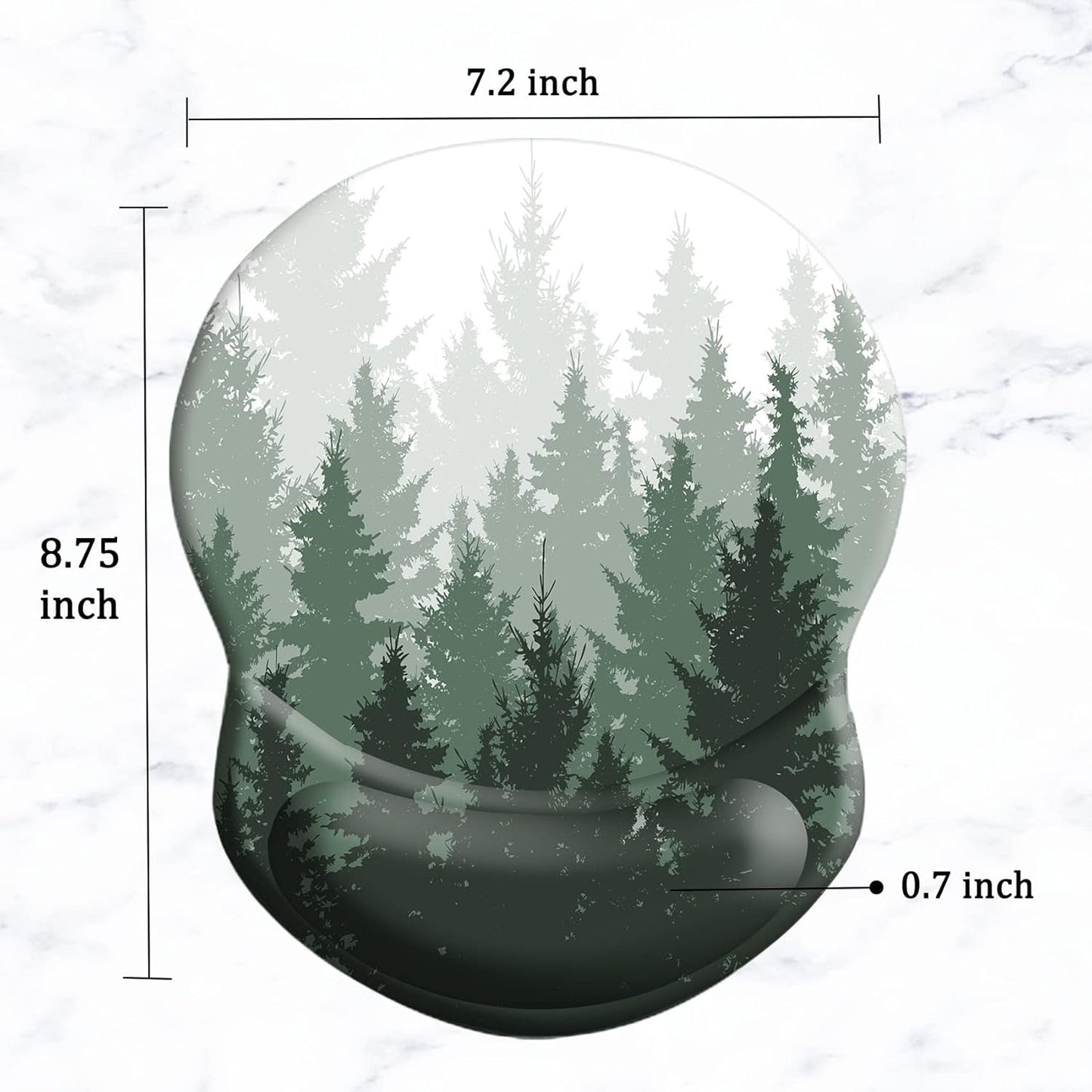 Purilite Select Ergonomic Mouse Pad