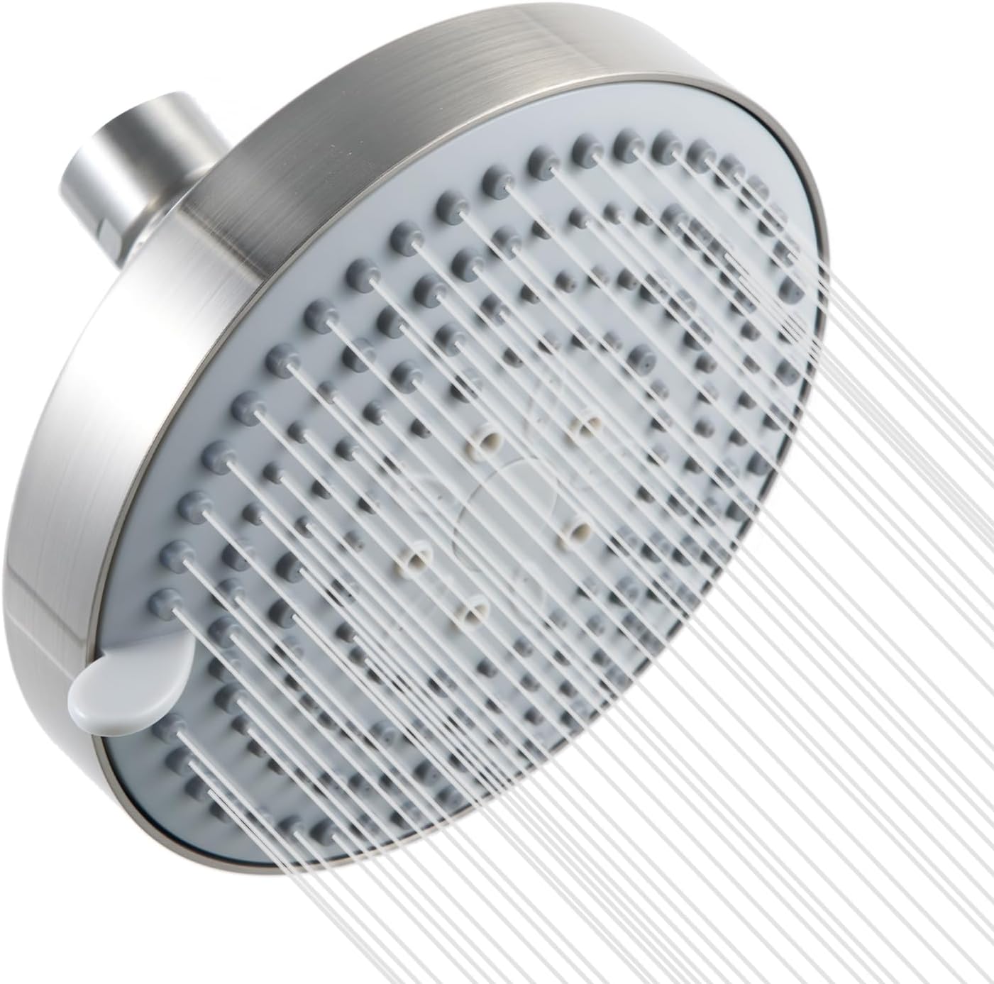 OFFO Shower Head, High Pressure Shower Head with 6 Mode, Fixed Showerheads for Strong Water Flow & Relaxing Shower Experience, Chrome