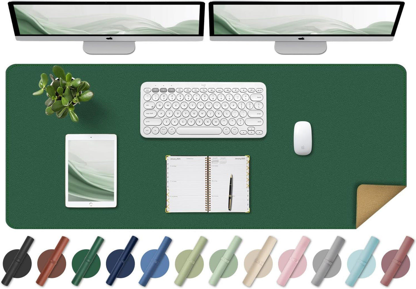 Purilite Select Dual-Sided Desk Pad