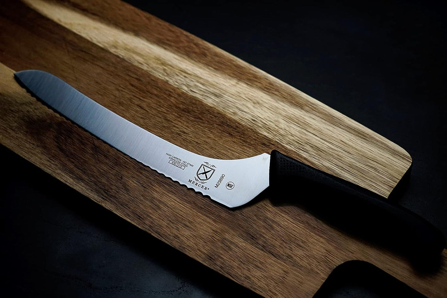 Mercer Culinary M23860 Millennia Black Handle, 8.5-Inch Narrow, Fillet Knife