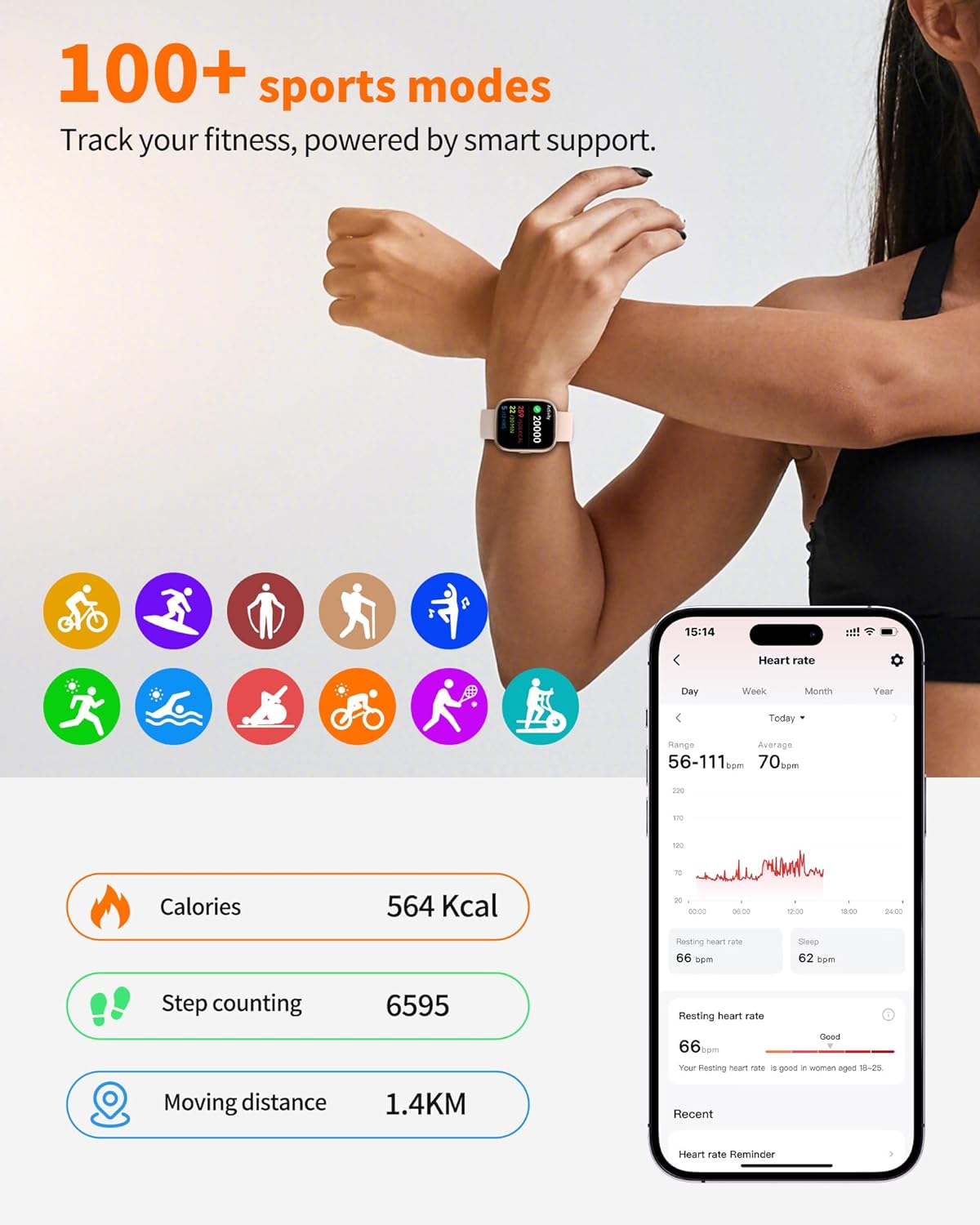 Purilite Select Smartwatch Elevate Every Day with Smart Precision