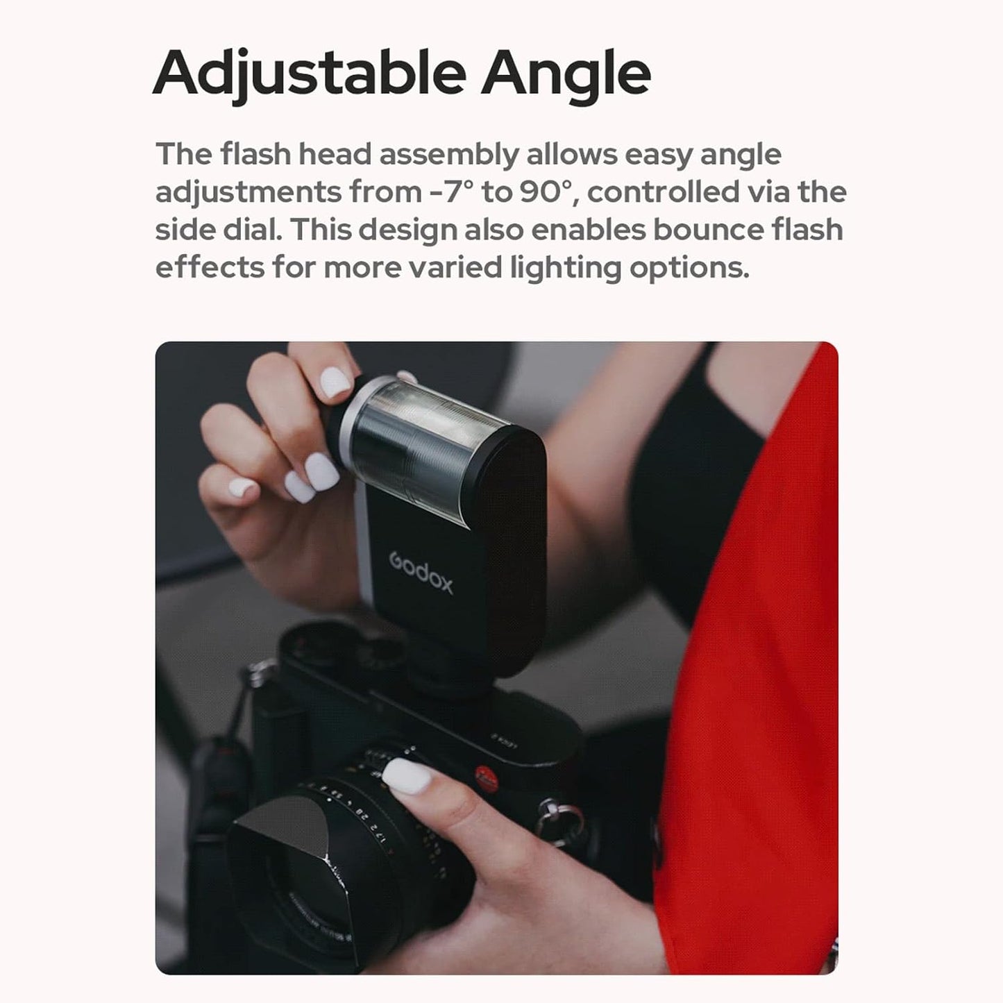 Godox iM30 Mini Camera Flash GN15 On-Camera Speedlite with 7 Power Levels 3.6s Recycle Time Single-Contact Hot Shoe Replacement for Canon Nikon Sony Mirrorless Cameras