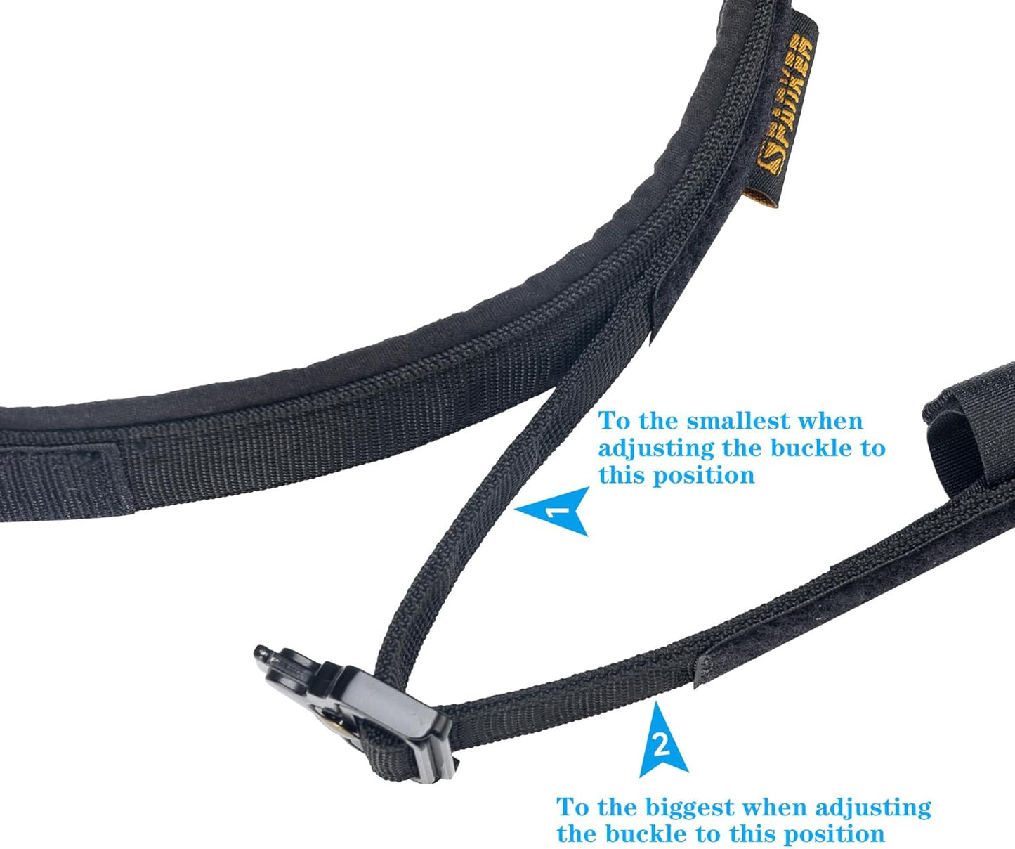 EXCELLENT ELITE SPANKER Tactical Dog Collar Nylon Adjustable K9 Collar Military Dog Collar Heavy Duty Metal Buckle with Handle(Coyote Brown-XL)
