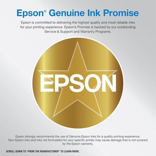 Epson EcoTank ET-15000 Wireless Color All-in-One Supertank Printer with Scanner, Copier, Fax, Ethernet and Printing up to 13 x 19 Inches - PuriLite