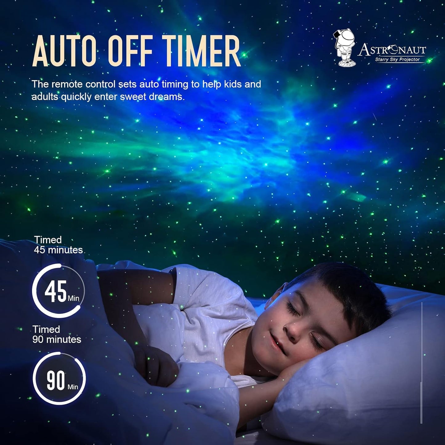 Purilite Select Astronaut Galaxy Star Projector