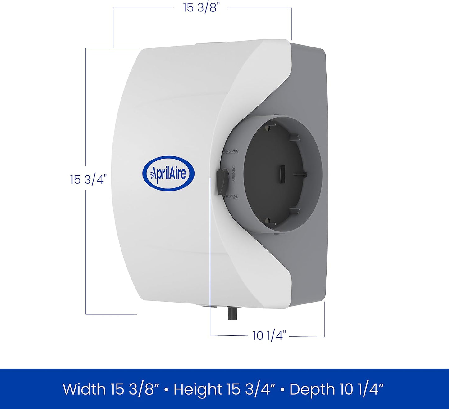Aprilaire 600M Whole-House Humidifier with Manual Control