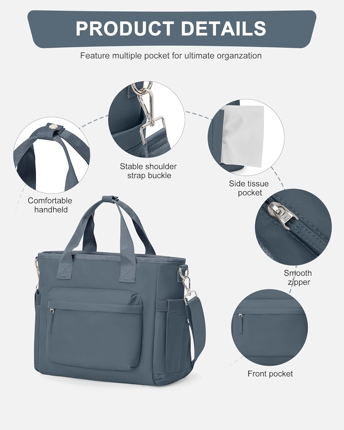 Lunch Bag Insulated Lunch Box Leakproof Lunch Tote Bags for Women Men,Portable Thermal Cooler Bag Lunch Containers with Shoulder Strap for Work, Family, Picnic, School, Outdoor,BBQ C2-Pinkpurple