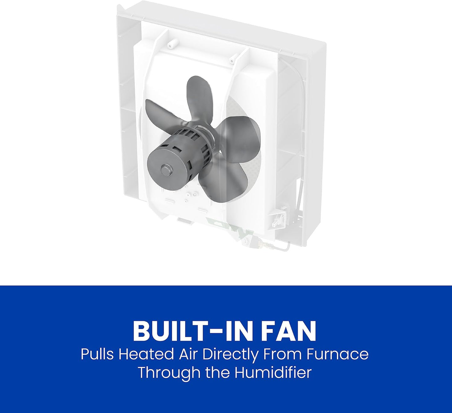 Aprilaire 600M Whole-House Humidifier with Manual Control