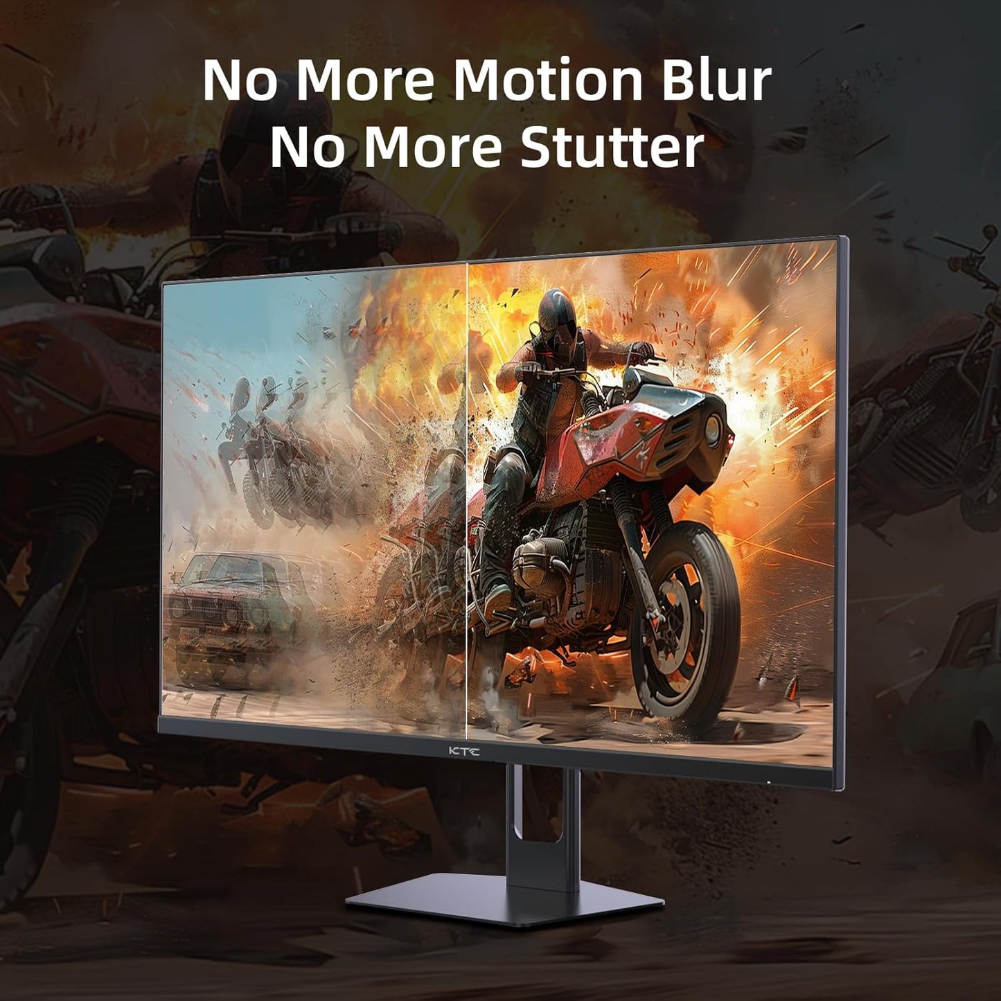 KTC 32 Inch 2K Computer Monitor, IPS 1440p Monitor with Ultra-Thin Bezels, HDR10, Freesync/G-sync, HDMI/DP Ports, Tilt Adjustable, Eyecare, Ideal for Business, Office, and Casual Gaming