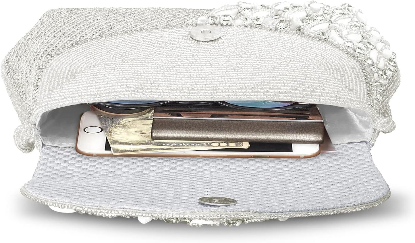 Aheli Indian Potli Bags Gift for Women Evening Bag Clutch Ethnic Bride Purse with Drawstring