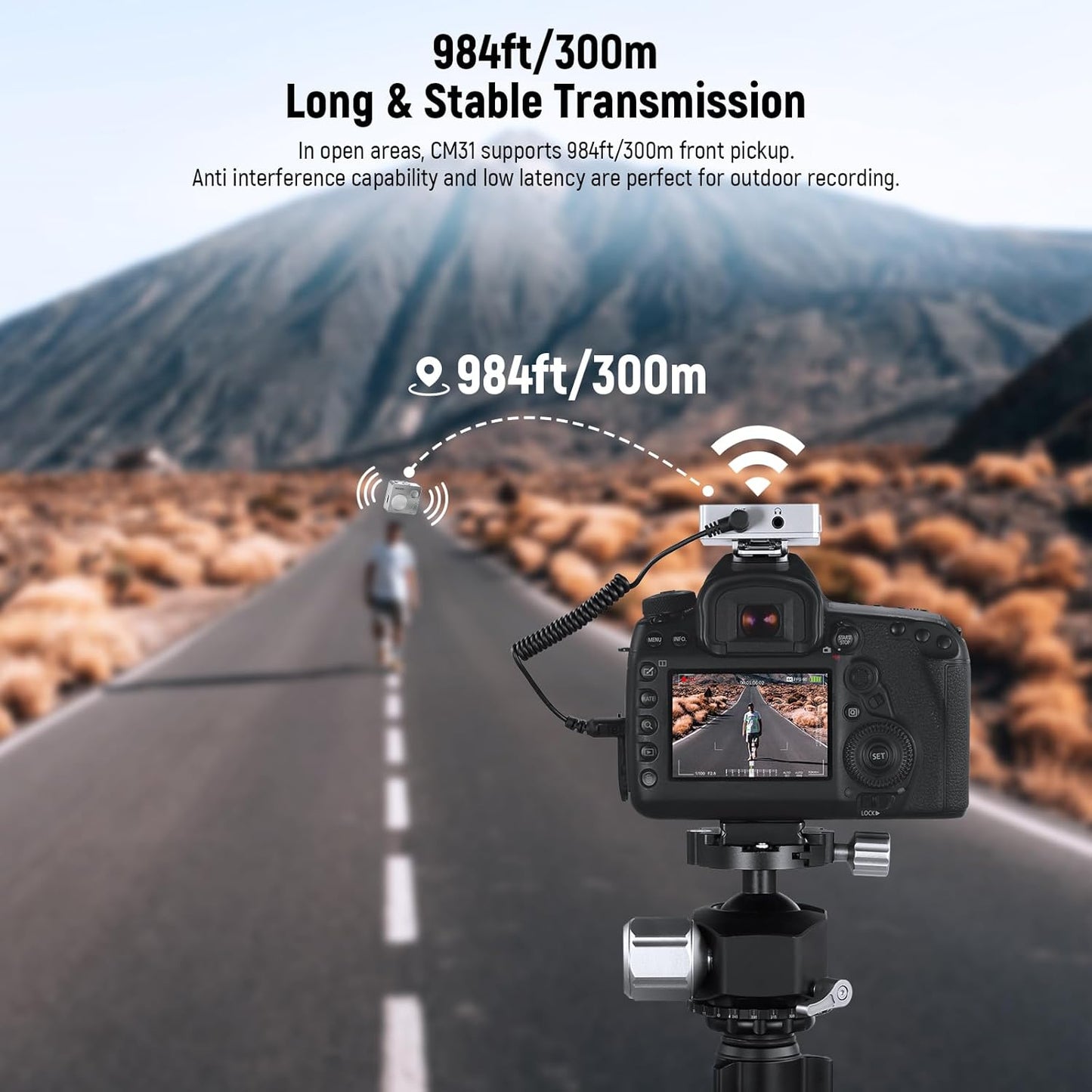 NEEWER CM28 Wireless Lavalier Microphone System with Charging Case, 1 Click Noise Canceling, 4GB Storage for 9Hrs of 48KHz 16 Bit Uncompressed Audio Lapel Mic Compatible with iPhone/Android/PC/Camera