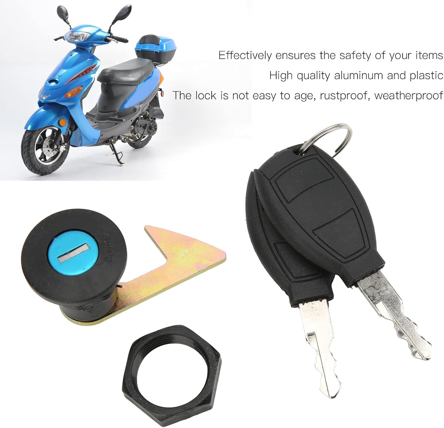 Purilite Select Motorcycle Trunk Lock Kit
