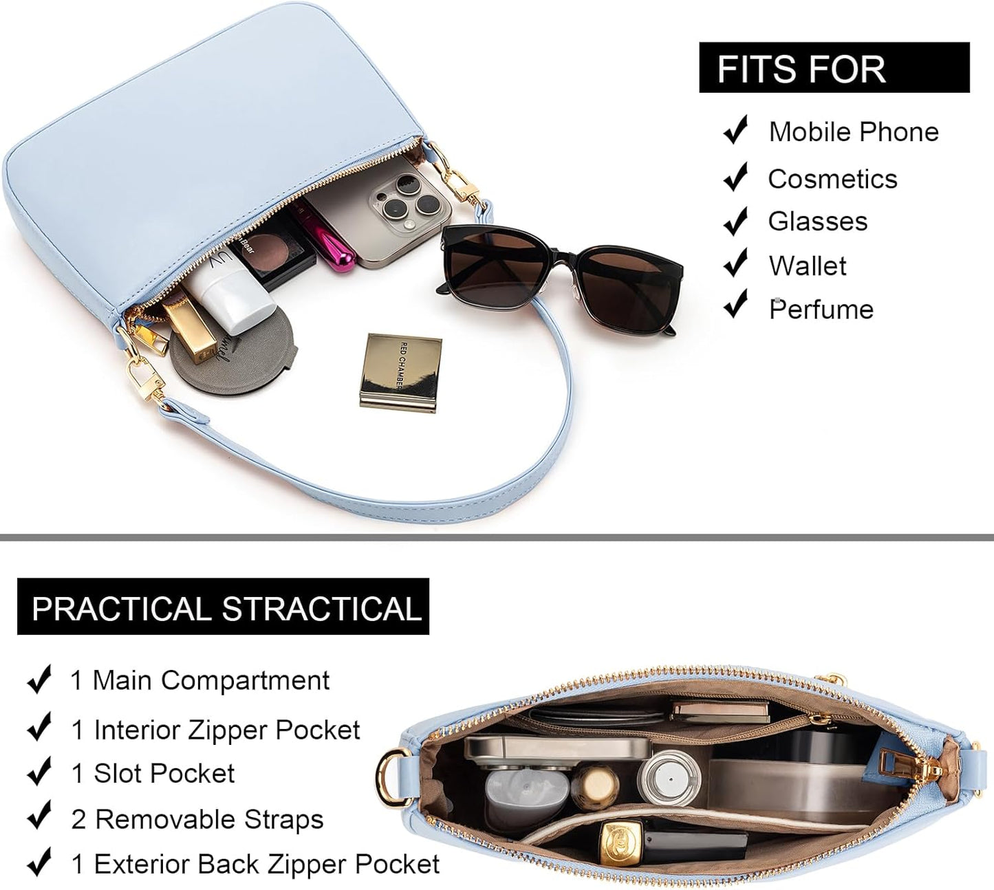Purilite Select Vegan Leather Crossbody Bag