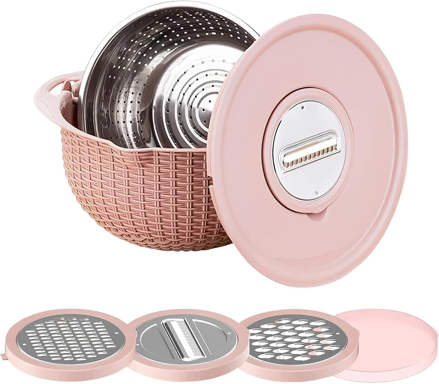 Purilite Select 7-in-1 Multipurpose Colander & Grater Set