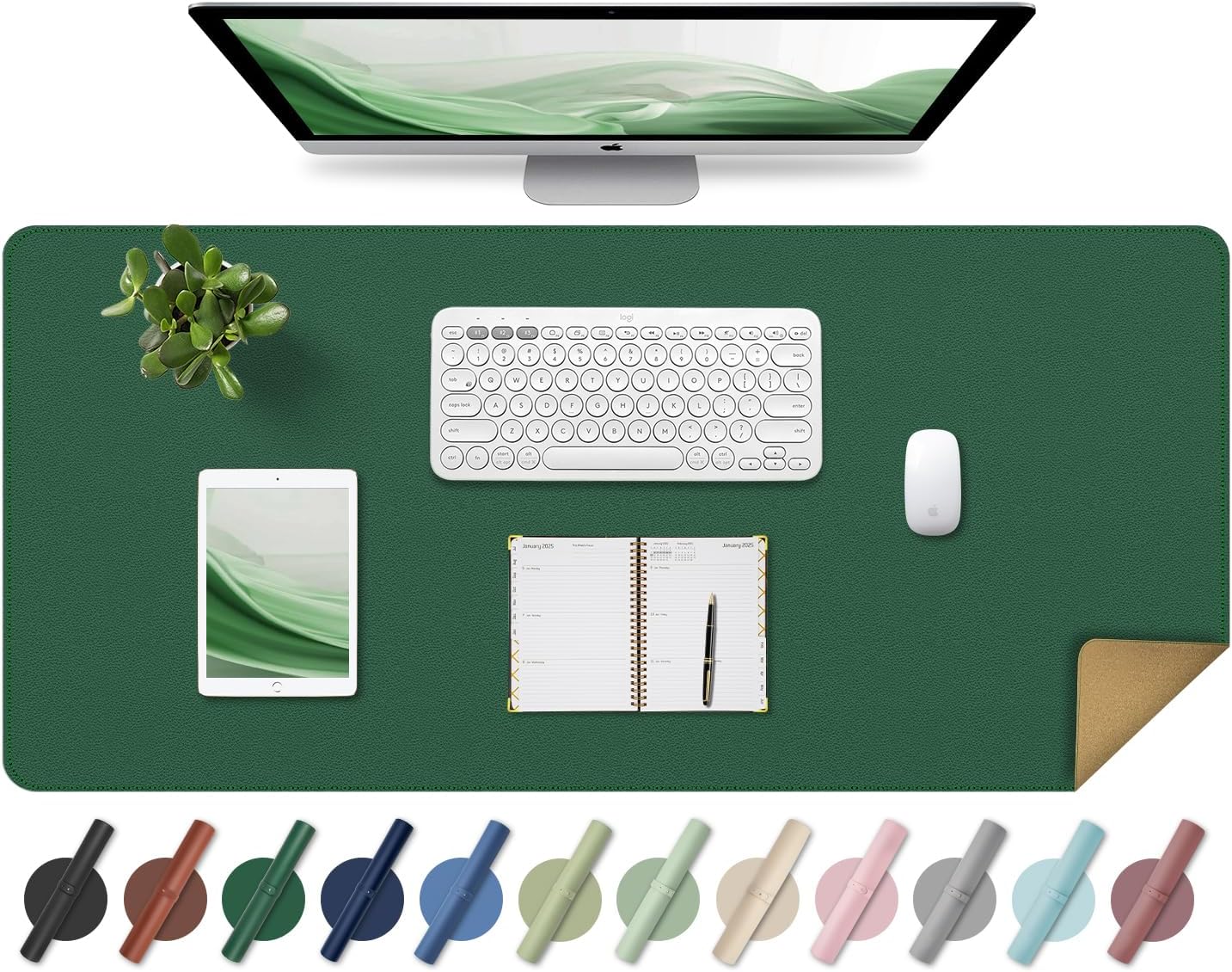 Purilite Select Dual-Sided Desk Pad