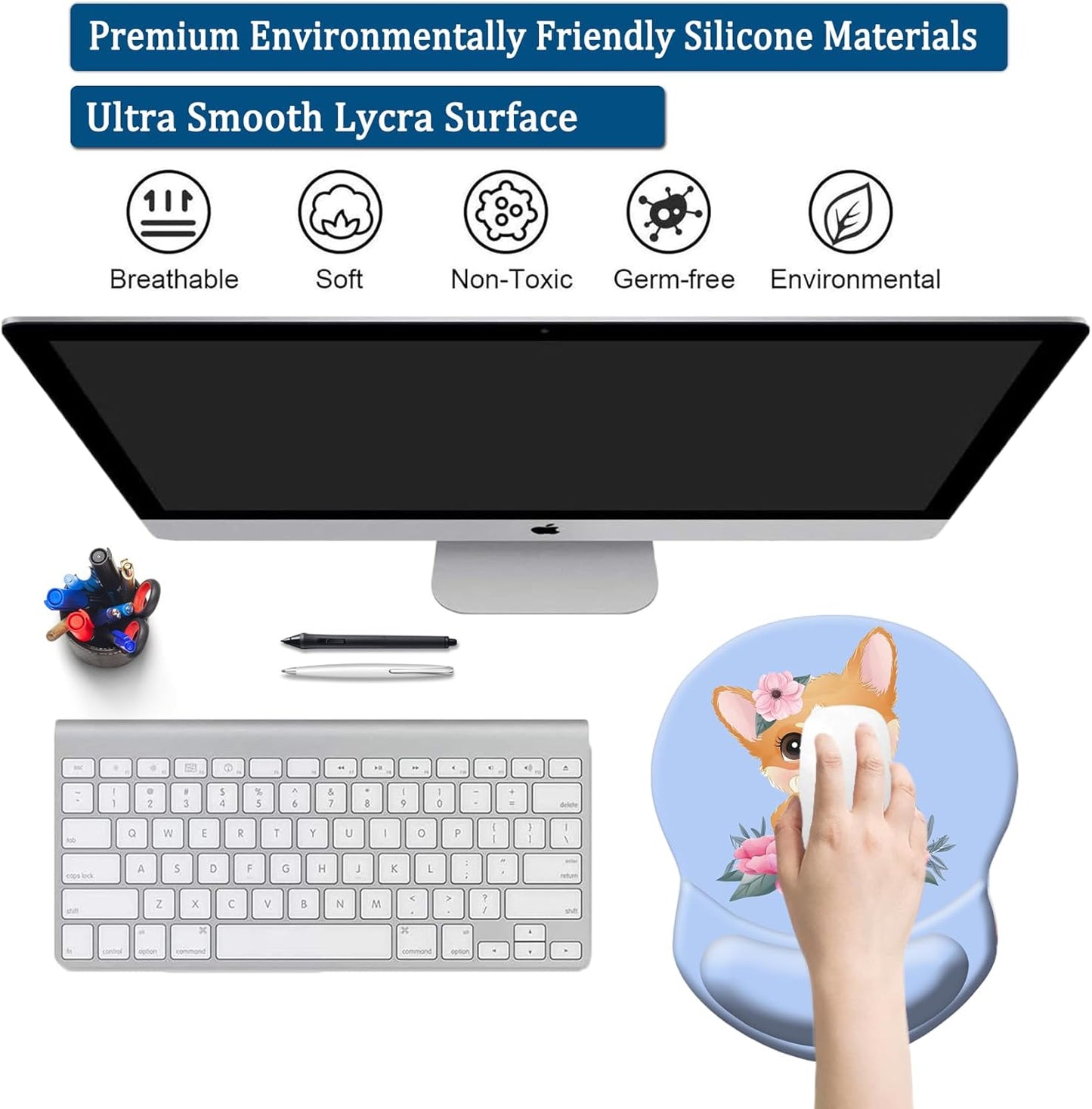 Purilite Select Ergonomic Mouse Pad