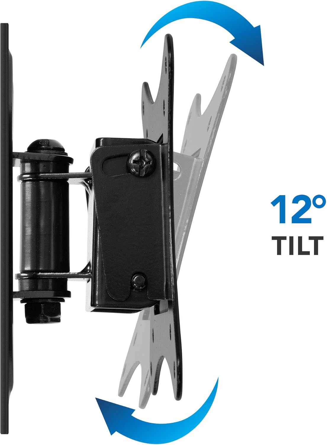 Mount-It! MI-2829 Small TV Monitor Wall Mount | RV TV Mount | VESA Wall Mount | Fits 19 20 21 22 23 24 25 27 32 Inch Screens | 75 100 VESA Compatible | Low-Profile Slim Design | 44lb Capacity