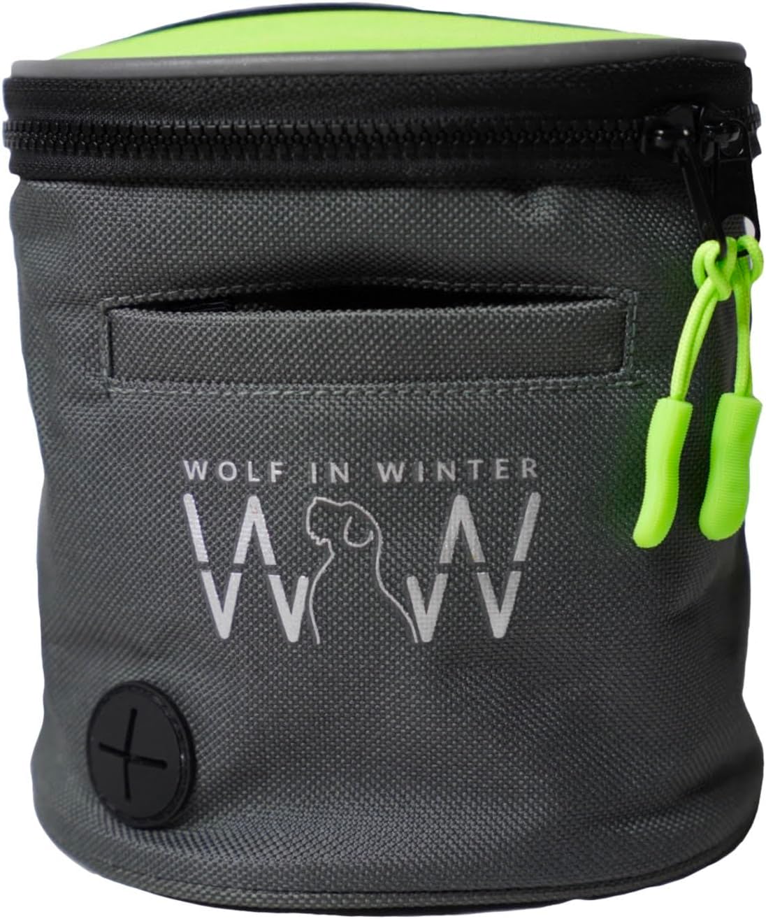 Wolf in Winter Quickdraw XL Dog Treat Pouch Bag for Training with Waste Bag Holder Phone Pocket and Belt Clip – Dog Accessories for Walking Hiking and Puppy Essentials – (Raspberry)