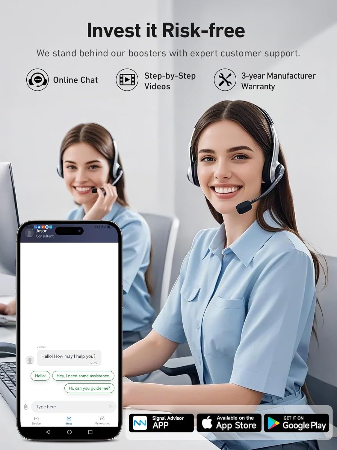 ANNTLENT Cell Phone Signal Booster for House 3G 4G LTE 5G Compatible with All Carriers on Band 25/2/66/4/7/5/12/17, Cell Booster with Omni Antenna and LCD Display, APP Adjust | ISED Approved