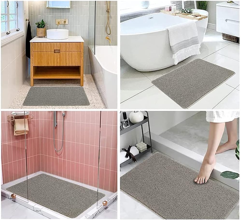 Loofah Mats for Shower, Non Slip | Quick Drying | Soft on Your Feet | Soft Textured Shower Mat Bath Mat Bathtub Mat Massage Mat Loofah Mat for Bathroom,Shower Tub or Wet Areas
