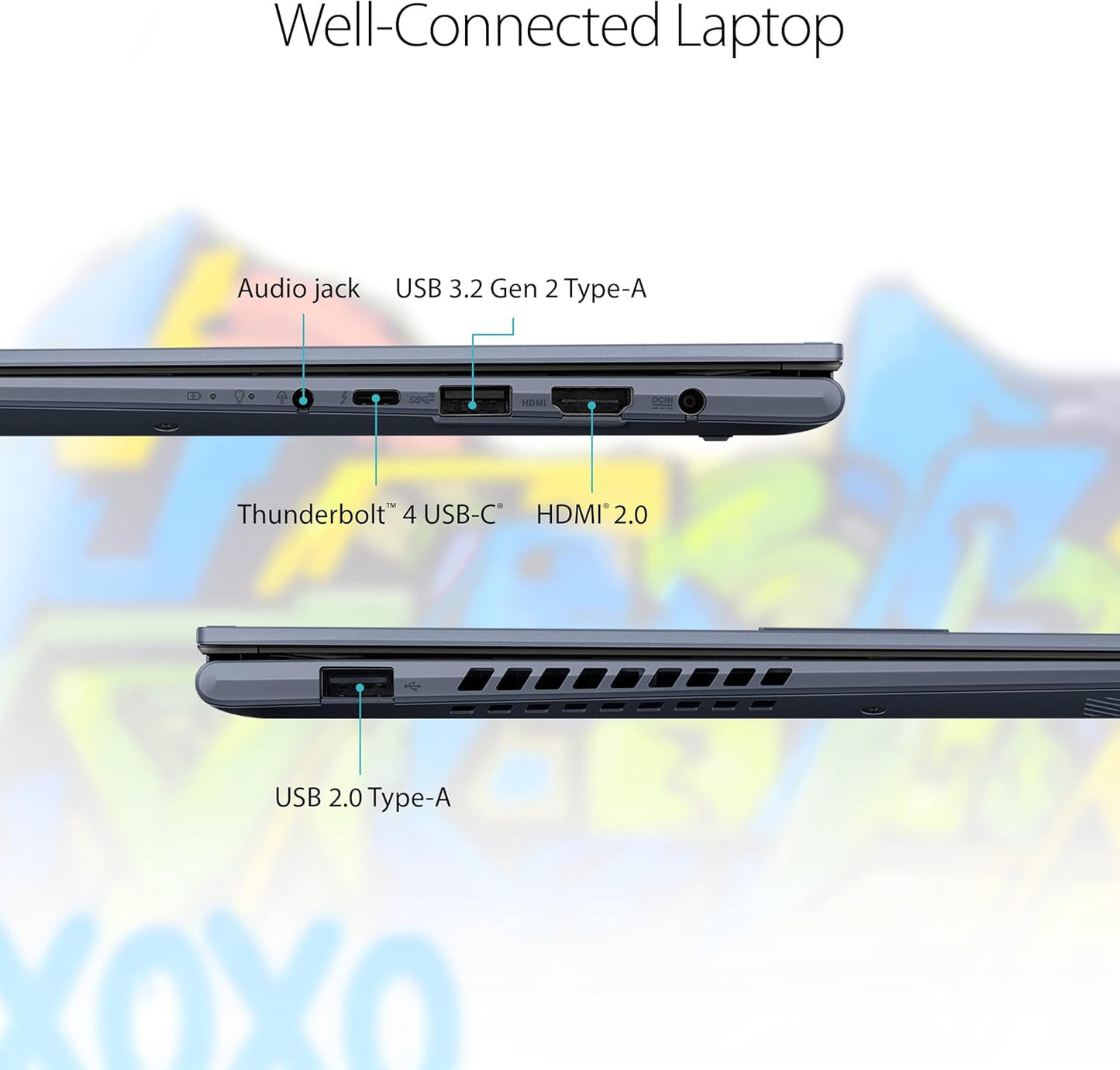 ASUS Vivobook S 14 Flip Laptop, 14” WUXGA 16:10 Touch Display, AMD Ryzen 7 7730U CPU, AMD Radeon™ Graphics, 16GB RAM, 512GB SSD, Fingerprint Sensor, Windows 11 Home, Quiet Blue, TN3402YA-AS71-CA