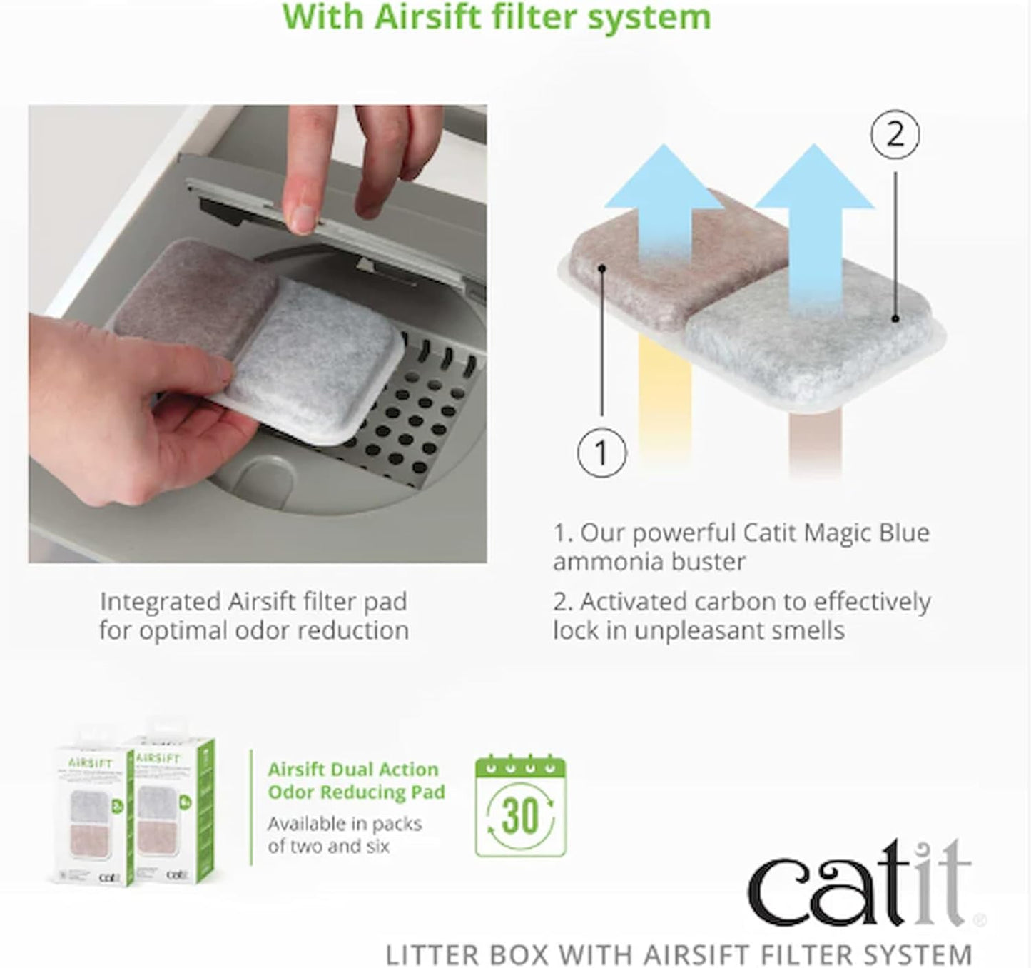 Catit Airsift Litter Pan - Jumbo