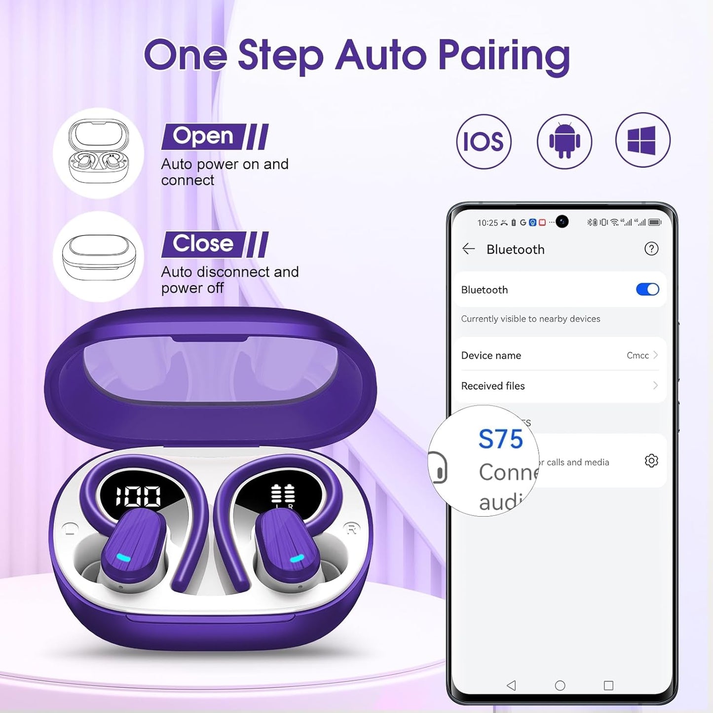 Purilite Select 3-in-1 AI Translator Earbuds – Speak, Connect, Understand the World