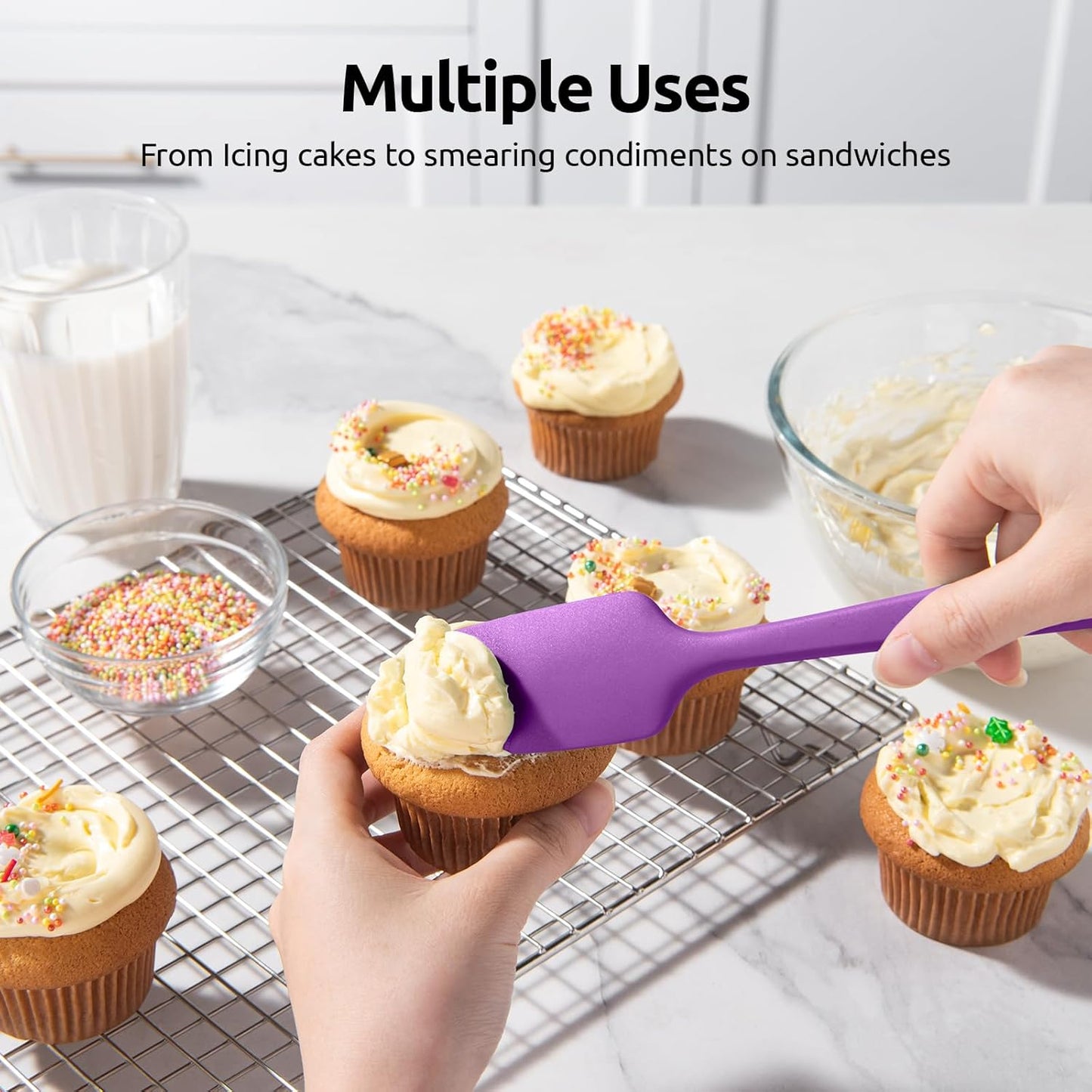 Purilite Select Midnight Blue Silicone Spatula