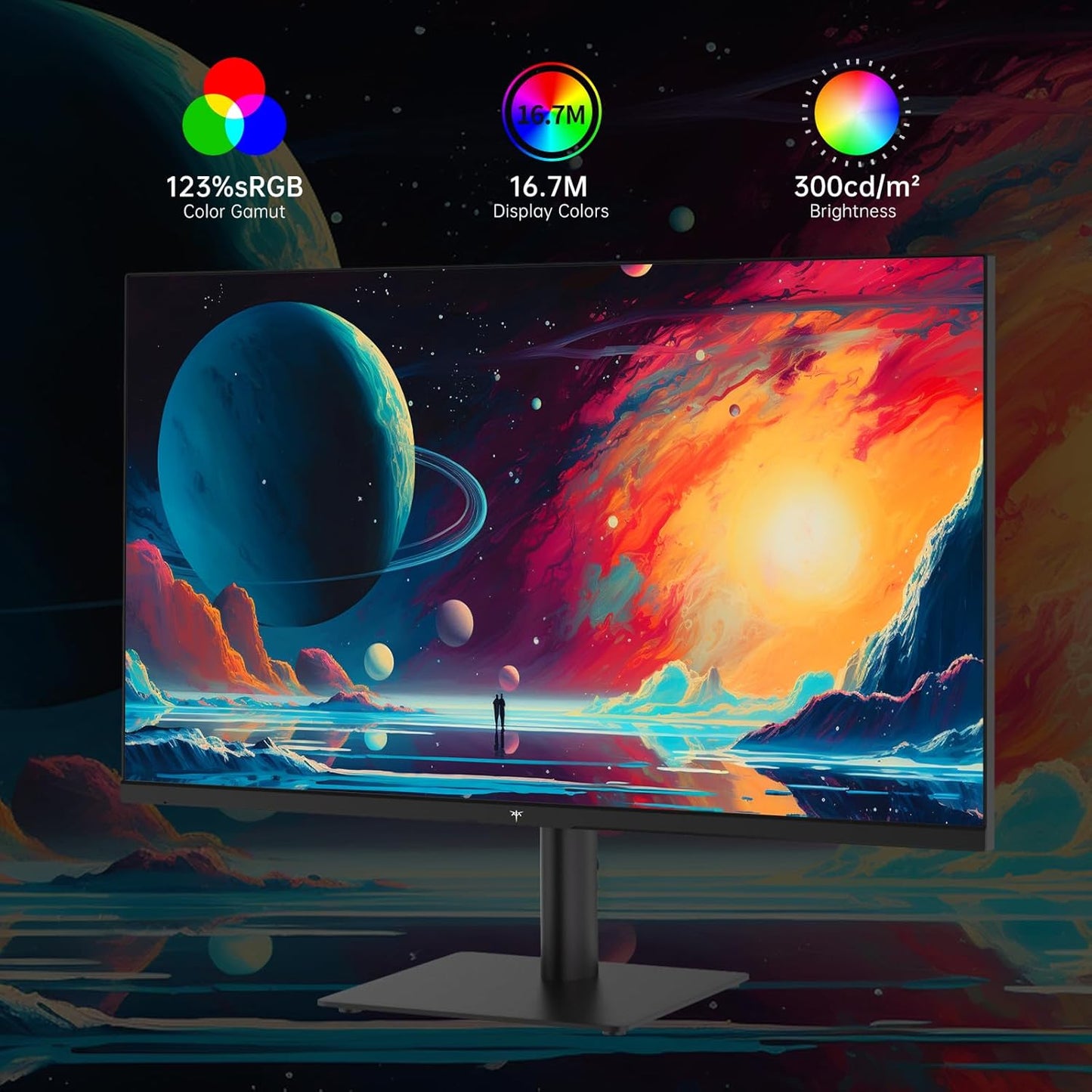 KTC 32 Inch 2K Computer Monitor, IPS 1440p Monitor with Ultra-Thin Bezels, HDR10, Freesync/G-sync, HDMI/DP Ports, Tilt Adjustable, Eyecare, Ideal for Business, Office, and Casual Gaming