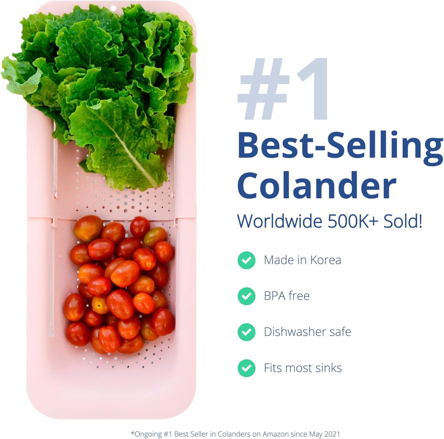 Purilite Select Expandable Sink Colander