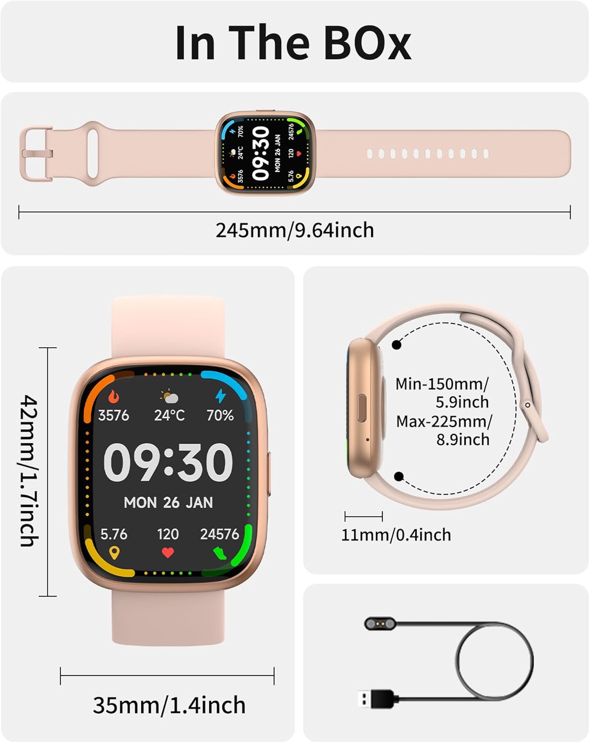 Purilite Select Smartwatch Elevate Every Day with Smart Precision