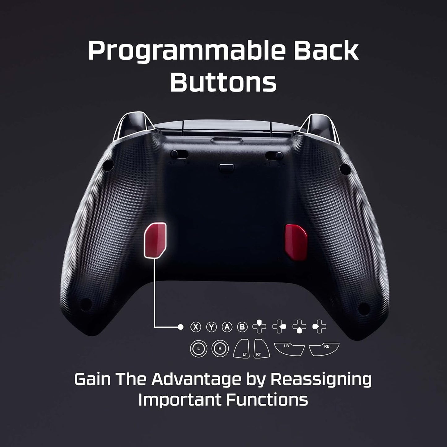 HyperX Clutch Gladiate – Wired Controller for Xbox One, Xbox Series X|S, PC, Officially Licensed by Xbox, Dual Trigger Locks, Programmable Buttons, Dual Rumble Motors