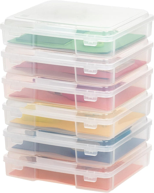 Purilite Select 12.25L Clear Plastic Craft Storage Satchel