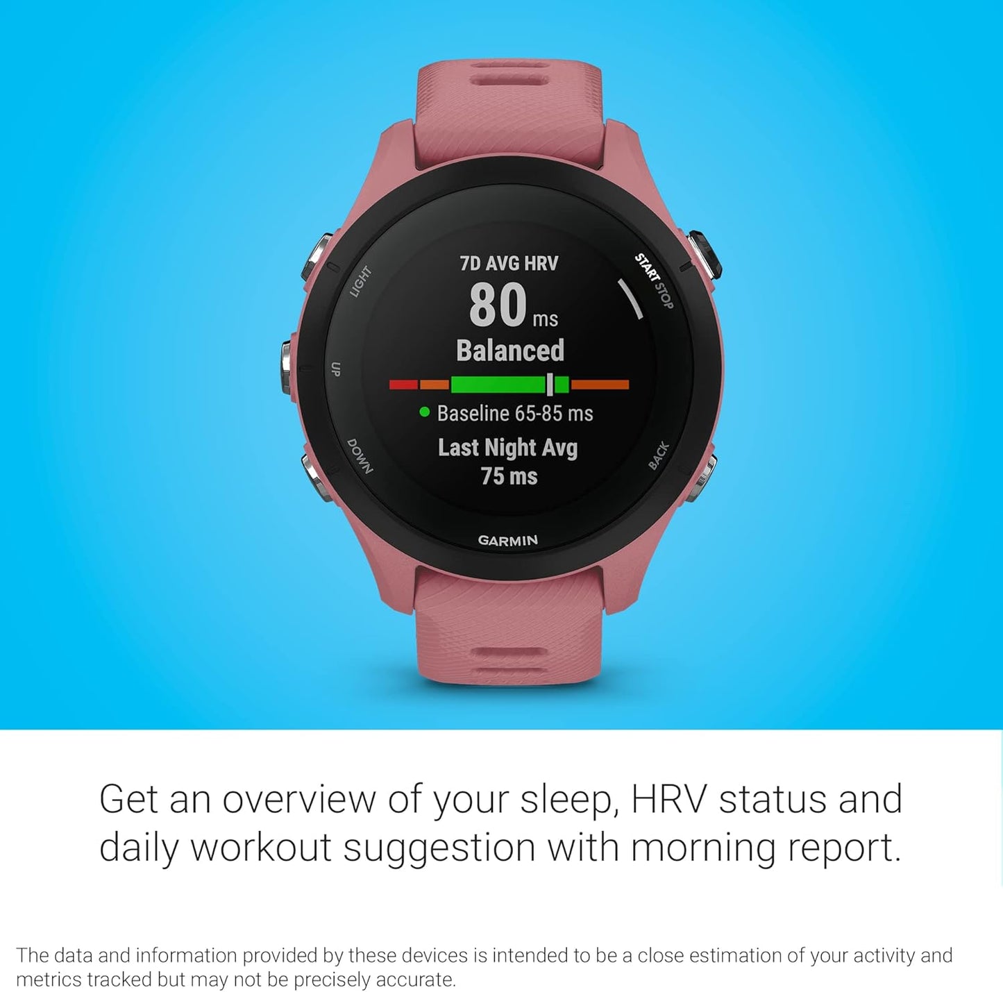 Garmin Forerunner® 255 Music, GPS Running Smartwatch with Music, Advanced Insights, Long-Lasting Battery, Black, 46 MM