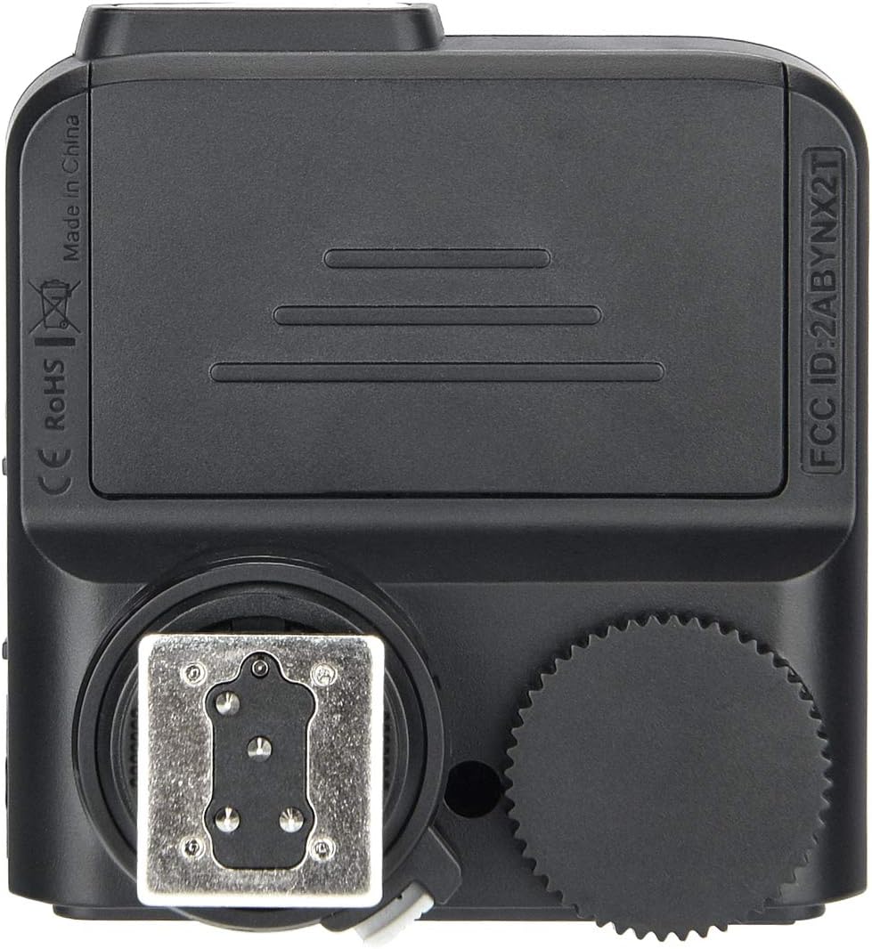 Godox X2T-N TTL Wireless Flash Trigger for Nikon Bluetooth Connection Supports iOS/Android App Contoller,1/8000s HSS,TCM Function,Relocated Control-Wheel,New AF Assist Light
