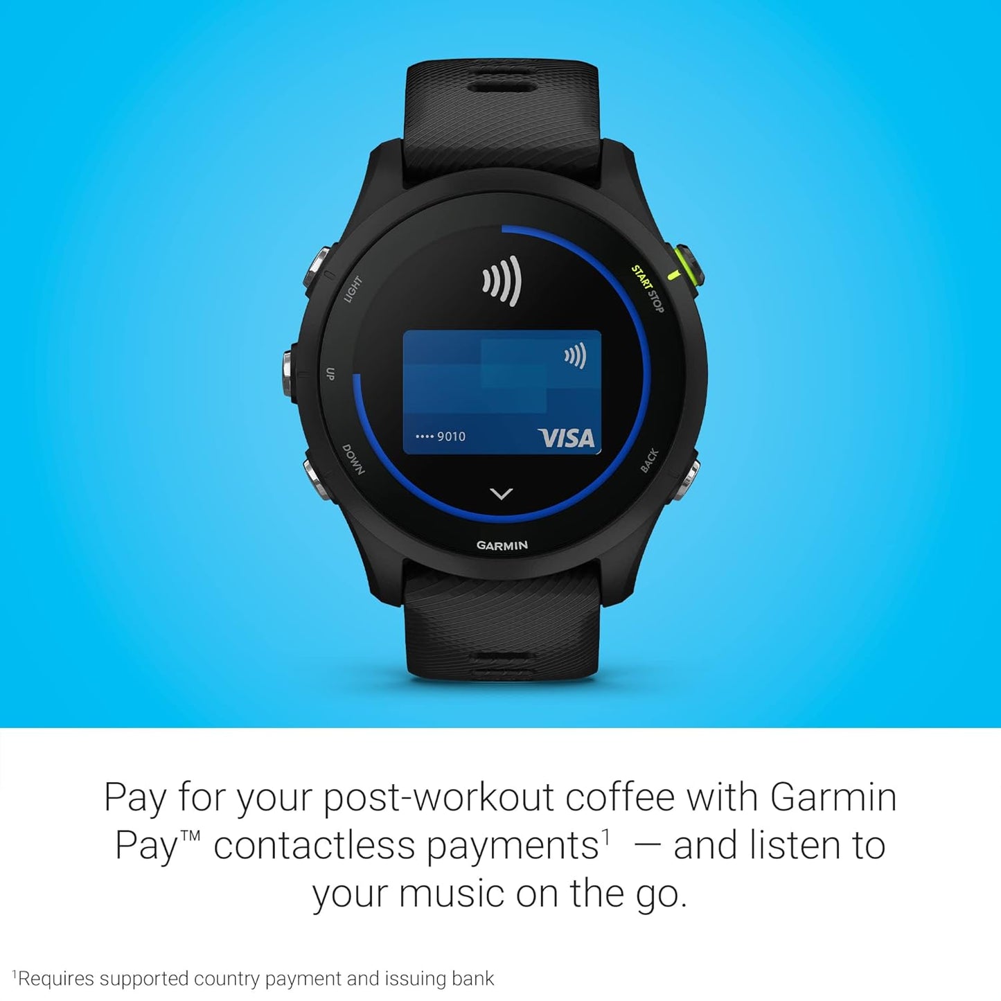Garmin Forerunner® 255 Music, GPS Running Smartwatch with Music, Advanced Insights, Long-Lasting Battery, Black, 46 MM