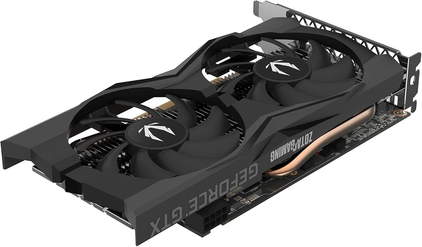 ZOTAC GeForce GTX 1660 6GB GDDR5 192-bit Gaming Graphics Card, Super Compact, ZT-T16600K-10M