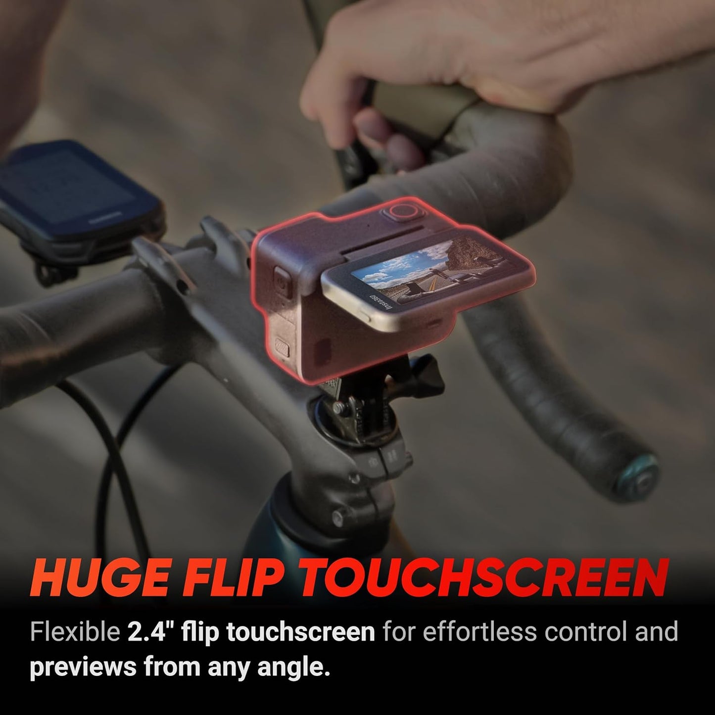 Insta360 Ace Pro - Waterproof Action Camera Co-Engineered with Leica, Flagship 1/1.3" Sensor and AI Noise Reduction for Unbeatable Image Quality, 4K120fps, 2.4" Flip Screen & Advanced AI Features.