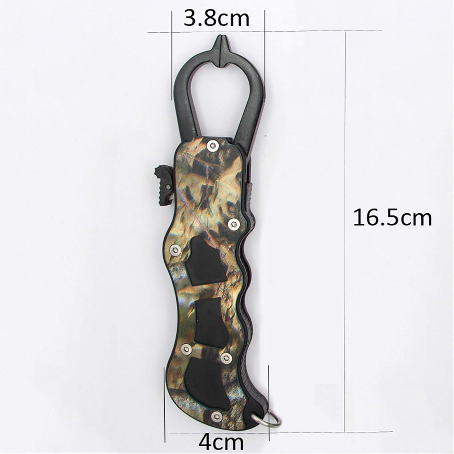 CRAZY SHARK Stainless Steel Fish Lip Grabber Gripper Grip Tool Fish Holder Tackle