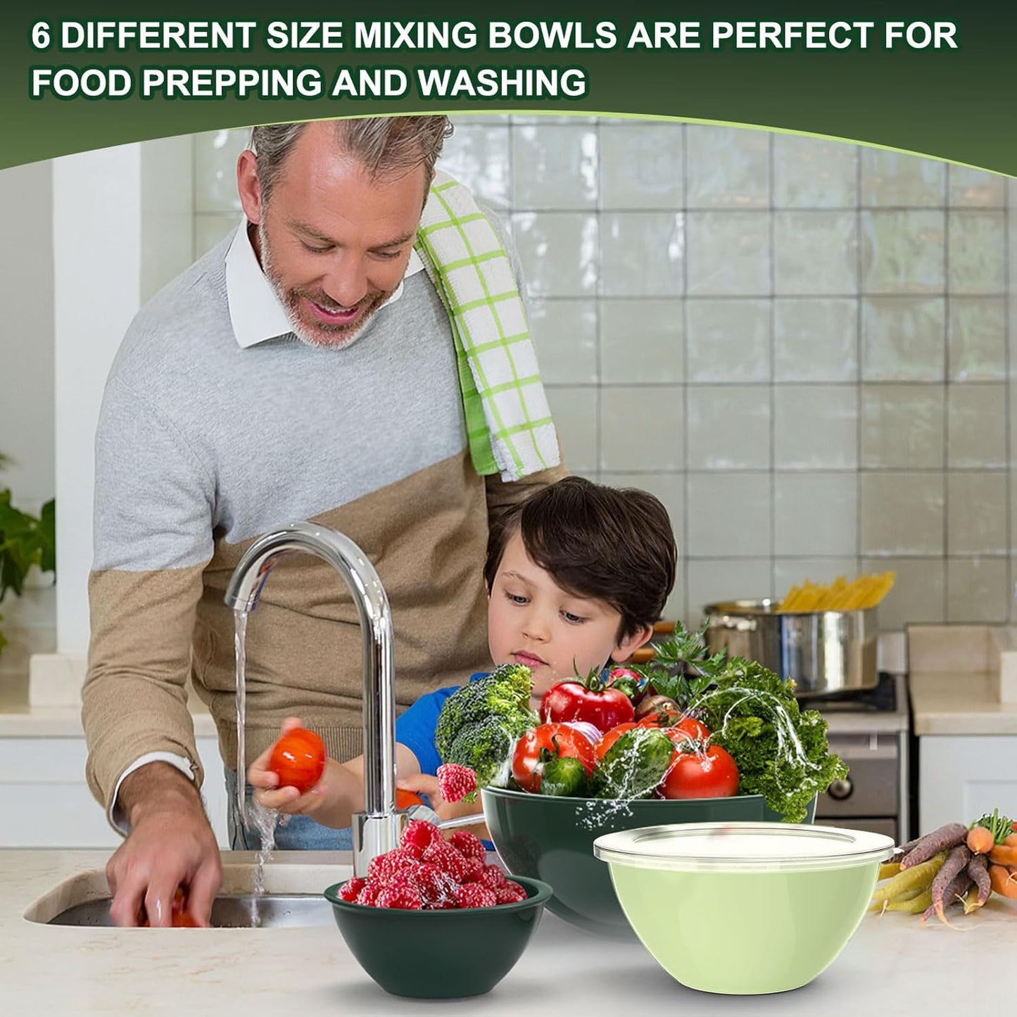 Purilite Select Plastic Mixing Bowl Set
