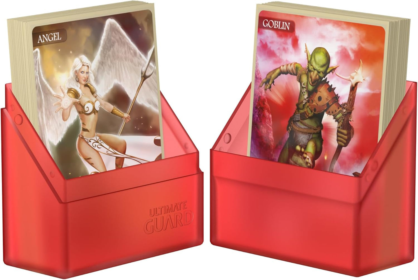 Ultimate Guard Boulder 100+ Classic, Deck Case for 100 Double-Sleeved TCG Cards, Onyx, Secure & Durable Storage for Trading Card Games, Soft-Touch Finish